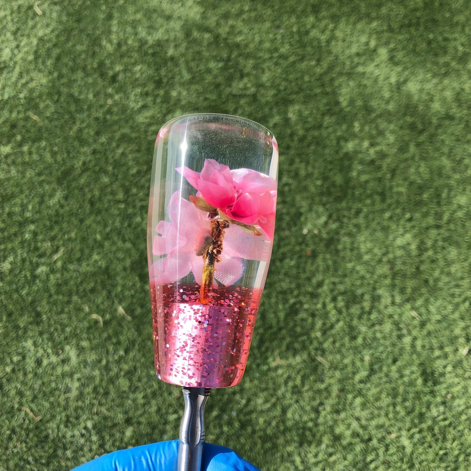 95mm Pink Flower · 734
