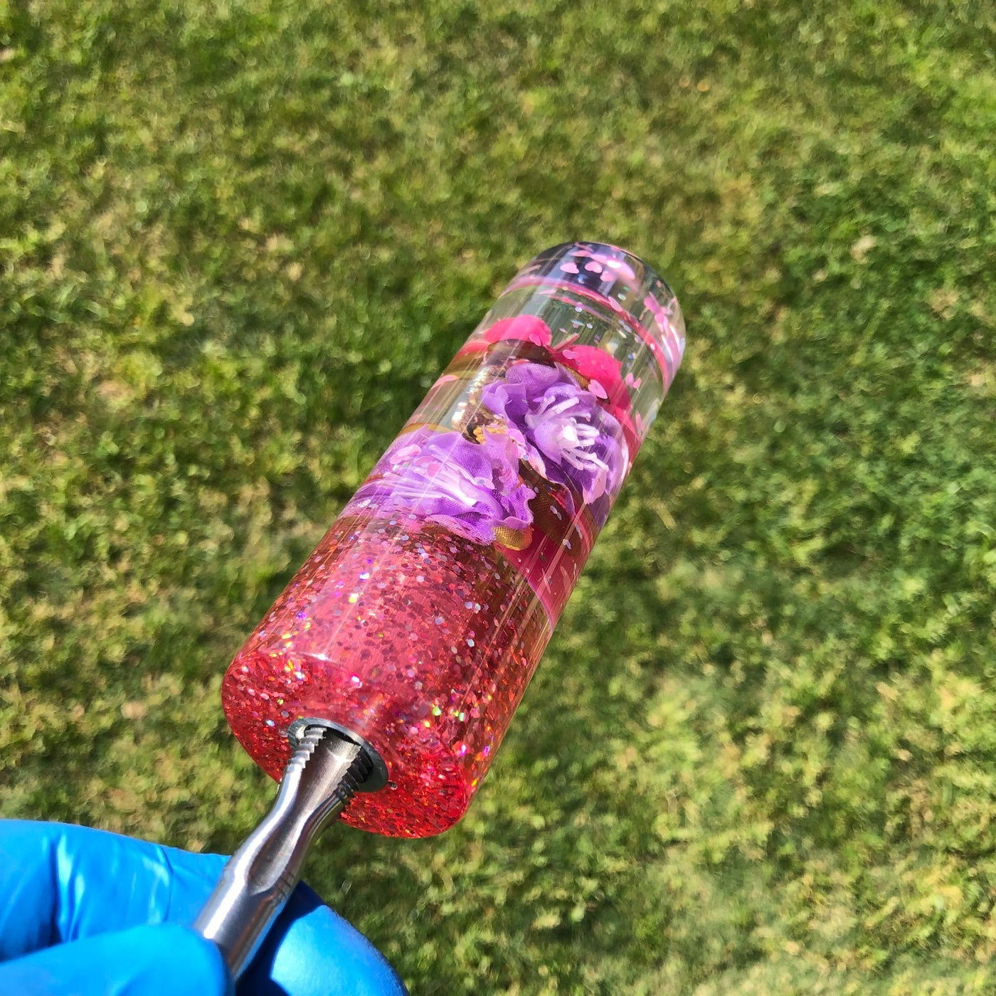 115mm Purple Pink Flower