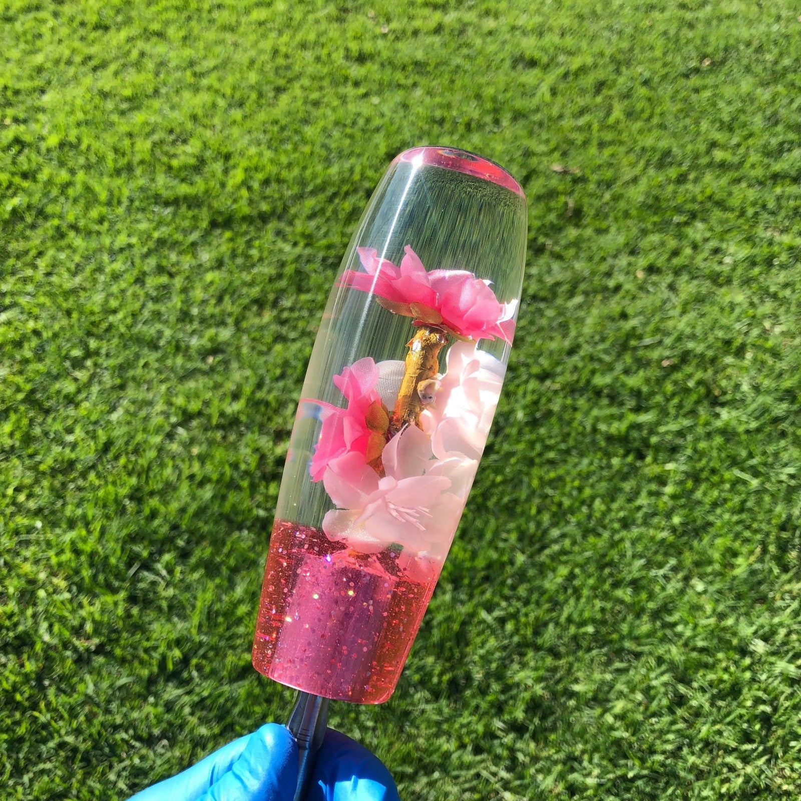 140mm Pink Flower · 598