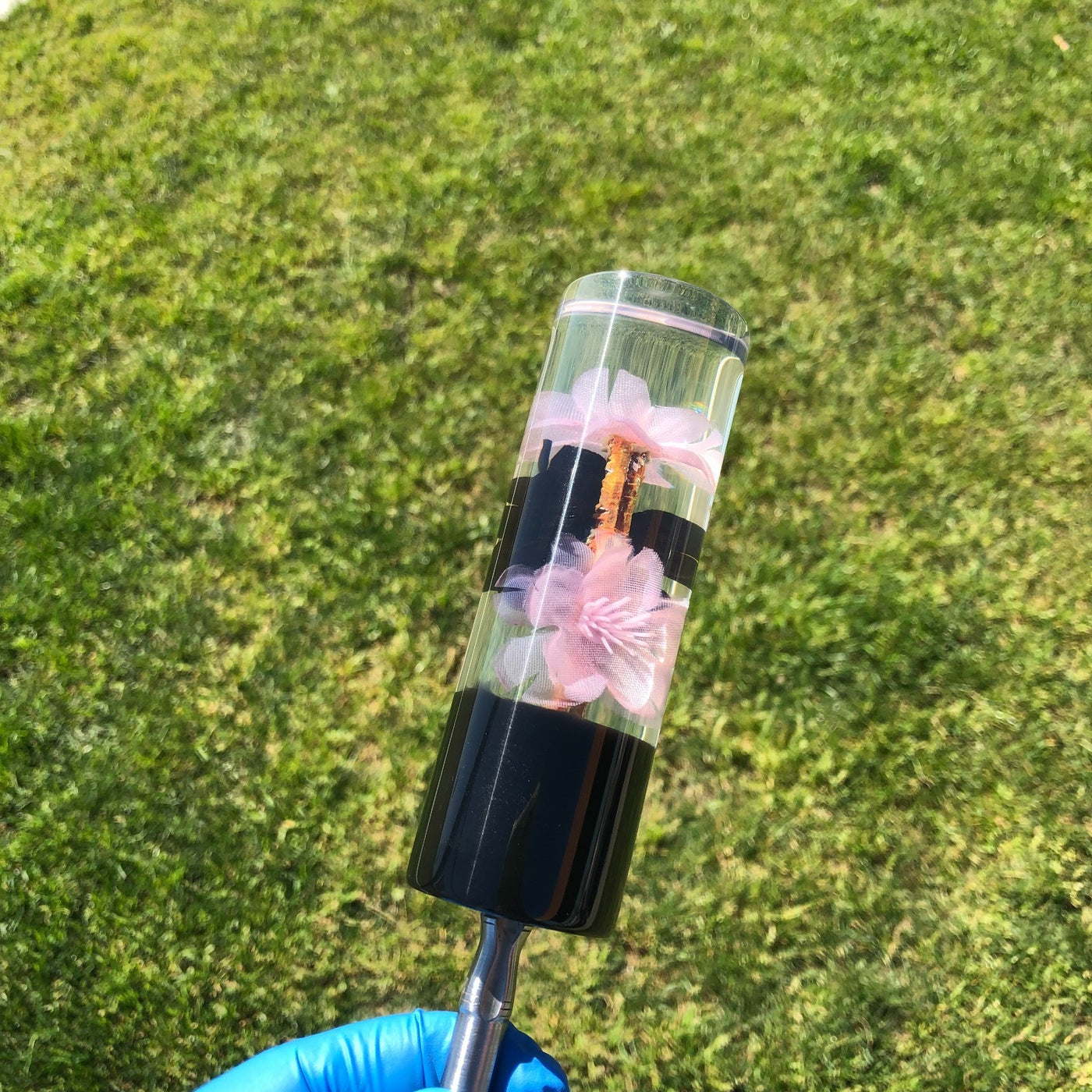 115mm Black Pink Blossom