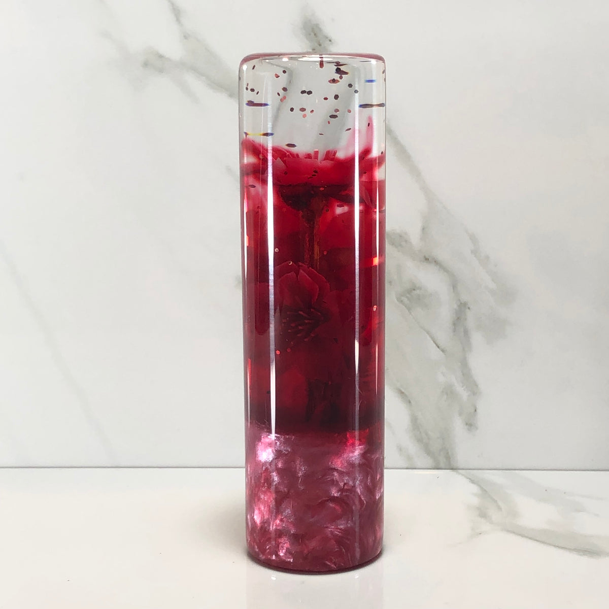140mm Blossom Resin Shift Knob — 5.5 in, 12mm x 1.25