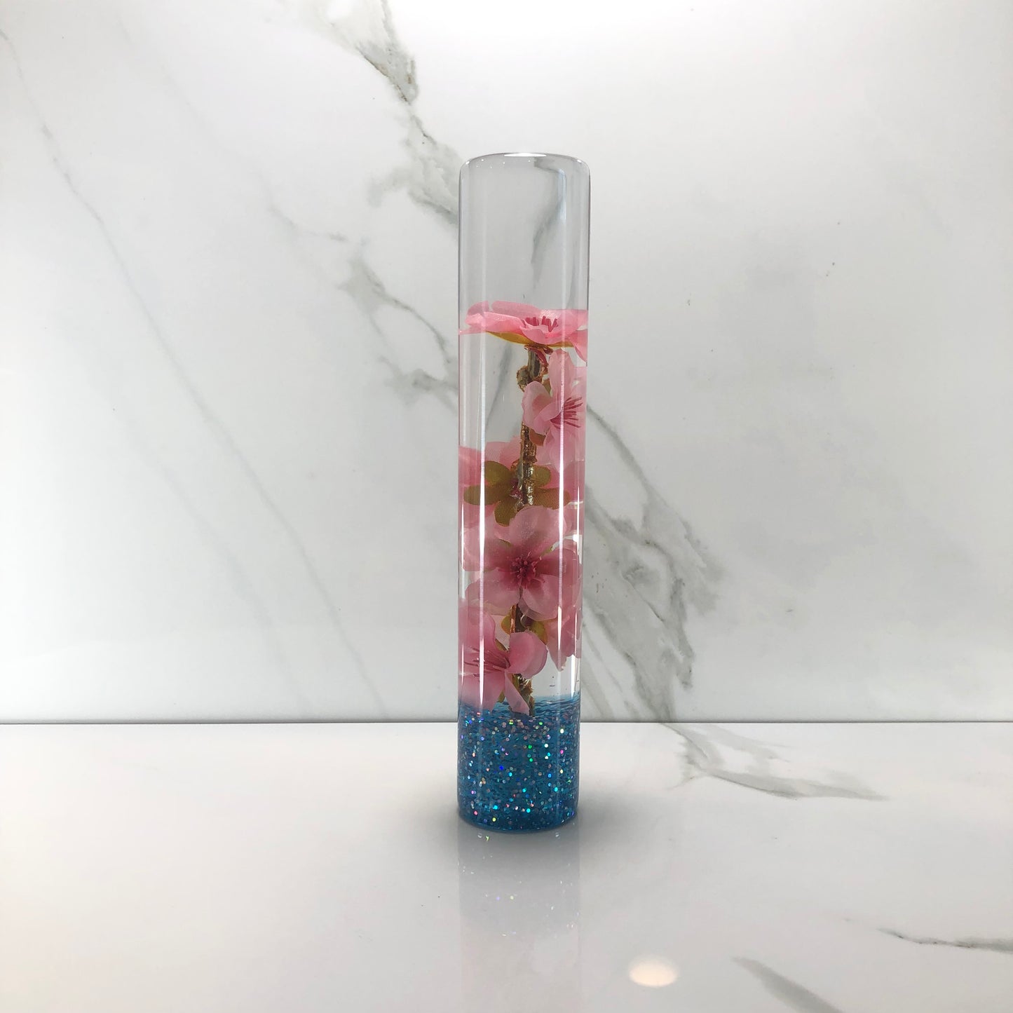 Mr__Grip Resin Shift Knob 190mm Pink Cherry Blossom Flower