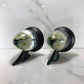 Mr__Grip Rear View Mirror Resin Custom white flower  JDM