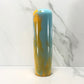 Mr__Grip 5 3/4 Inch Resin Custom Shift Knob yellow teal graffiti bomb #437