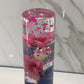 Mr__Grip Resin Shift Knob 140mm Pink & Blue Blossom Charm Kawaii Flower