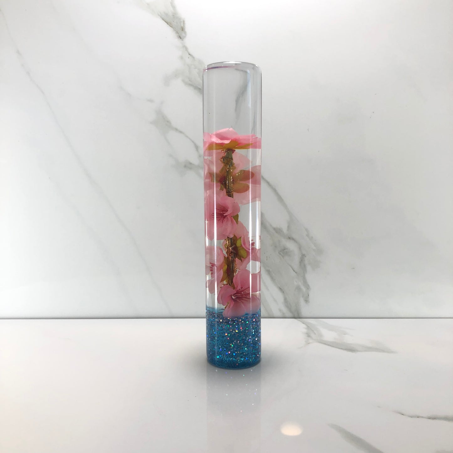 Mr__Grip Resin Shift Knob 190mm Pink Cherry Blossom Flower