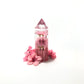 Mr__Grip 5 Inch Resin Custom Shift Knob Pink Cherry Blossom Crystal Point JDM