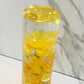 Mr__Grip 5 1/2 Inch Resin Custom Shift Knob yellow Cherry Blossom