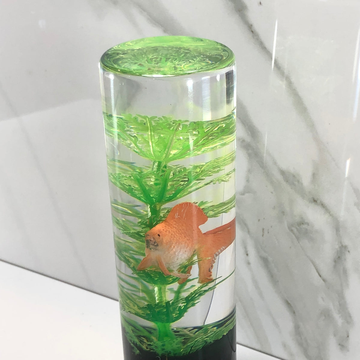 140mm Goldfish Resin Shift Knob — 5.5 in, 12mm x 1.25