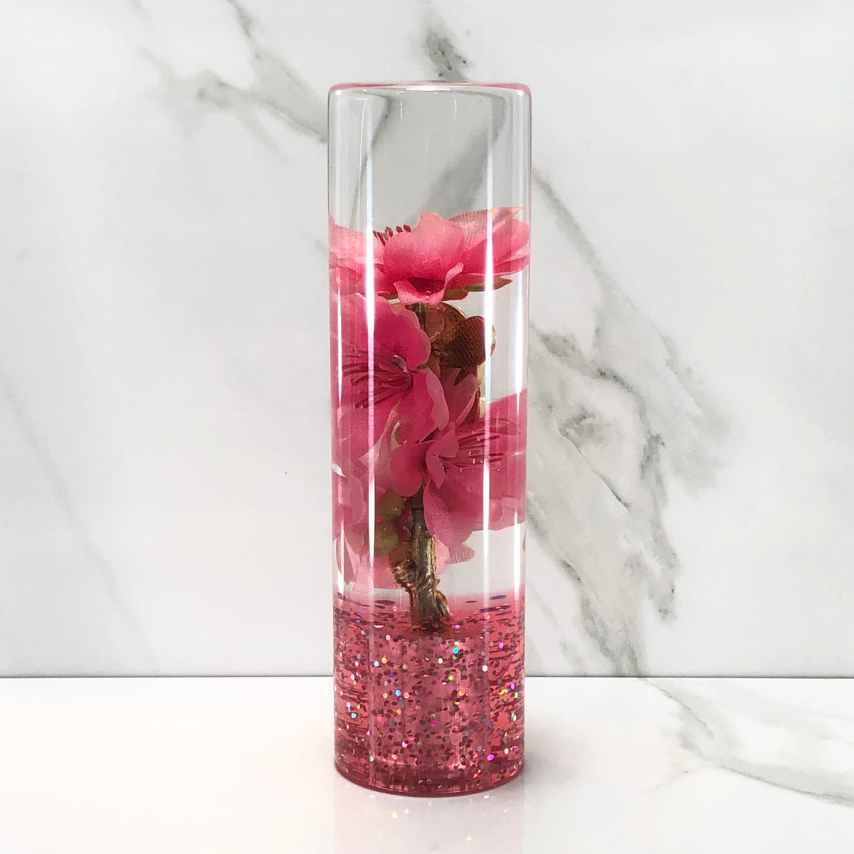 140mm Pink Kirby Resin Shift Knob — 5.5 in, 12mm x 1.25