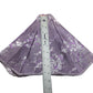 Mr__Grip Silky Satin Purple and Silver Cherry Blossoms Shift Boot Custom JDM
