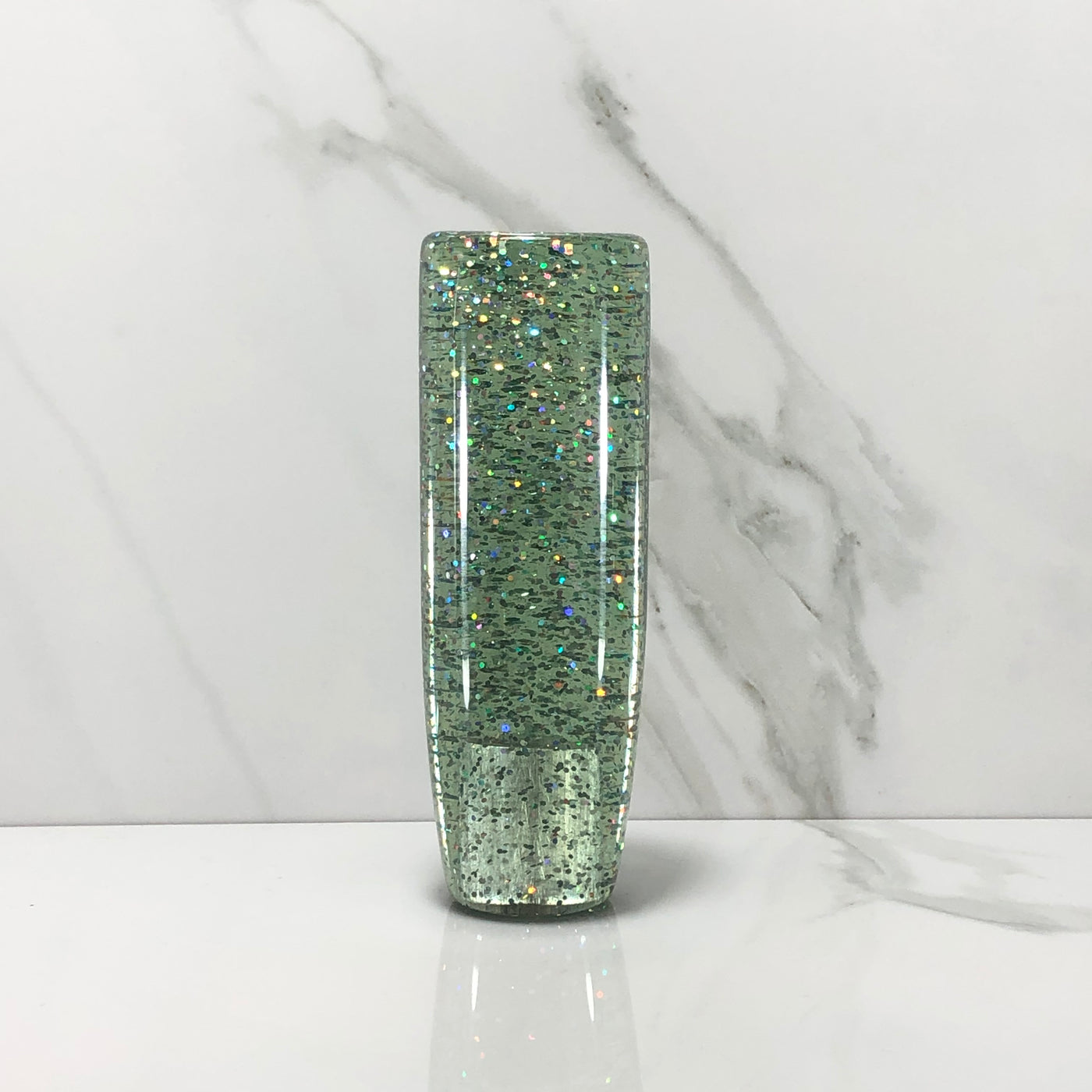 115mm Green Joystick Resin Shift Knob — 4.5 in, 12mm x 1.25