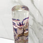 Mr__Grip 5 1/2 Inch Resin Custom Shift Knob white Cherry Blossom tapered JDM