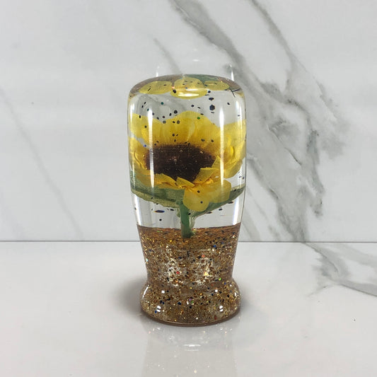 Mr__Grip 3 1/2 Inch Resin Custom Shift Knob sunflower #388