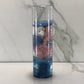 Mr__Grip Resin Shift Knob 140mm Pink & Blue Blossom Charm Kawaii Flower