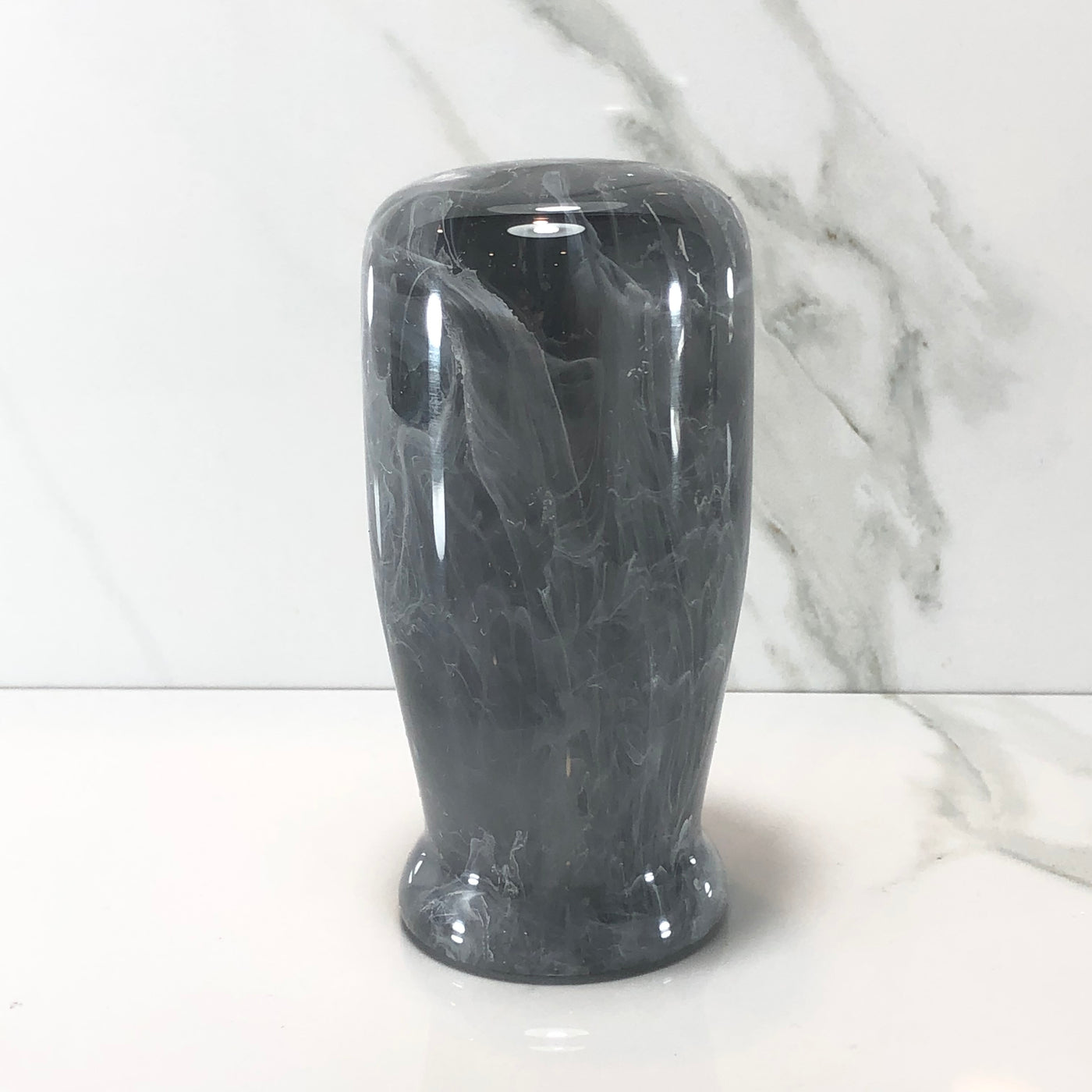 95mm White Resin Shift Knob — 3.5 in, 12mm x 1.25