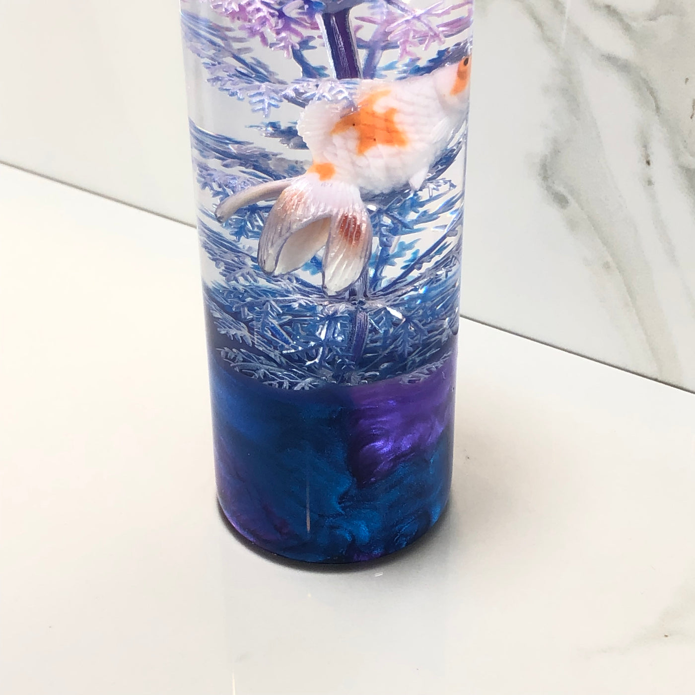 140mm Goldfish Resin Shift Knob — 5.5 in, 12mm x 1.25