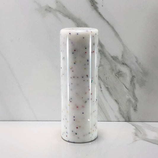Mr__Grip Resin Shift Knob 115mm rainbow sparkle solid white