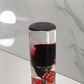 Mr__Grip 5 1/2 Inch Resin Custom Shift Knob Black Rose Black Cherry Blossom  JDM