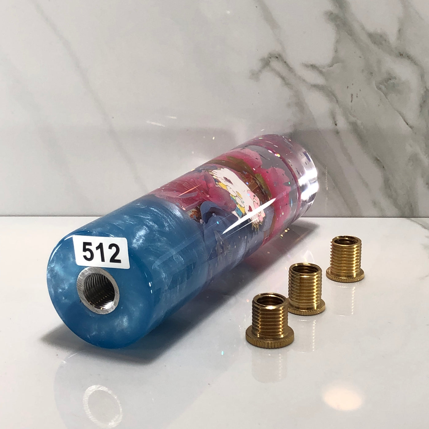 140mm Charm Resin Shift Knob — 5.5 in, 12mm x 1.25