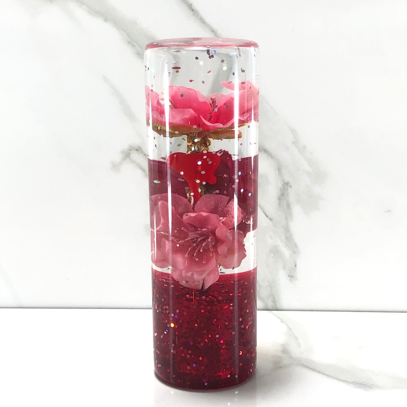 115mm Flower Resin Shift Knob — 4.5 in, 12mm x 1.25