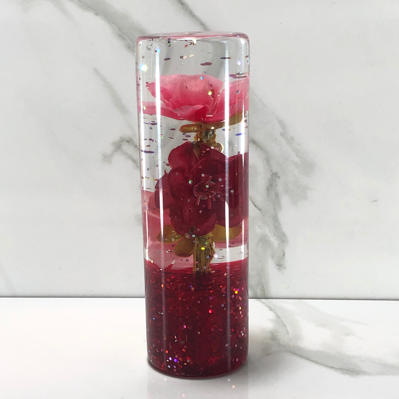 115mm Flower Resin Shift Knob — 4.5 in, 12mm x 1.25