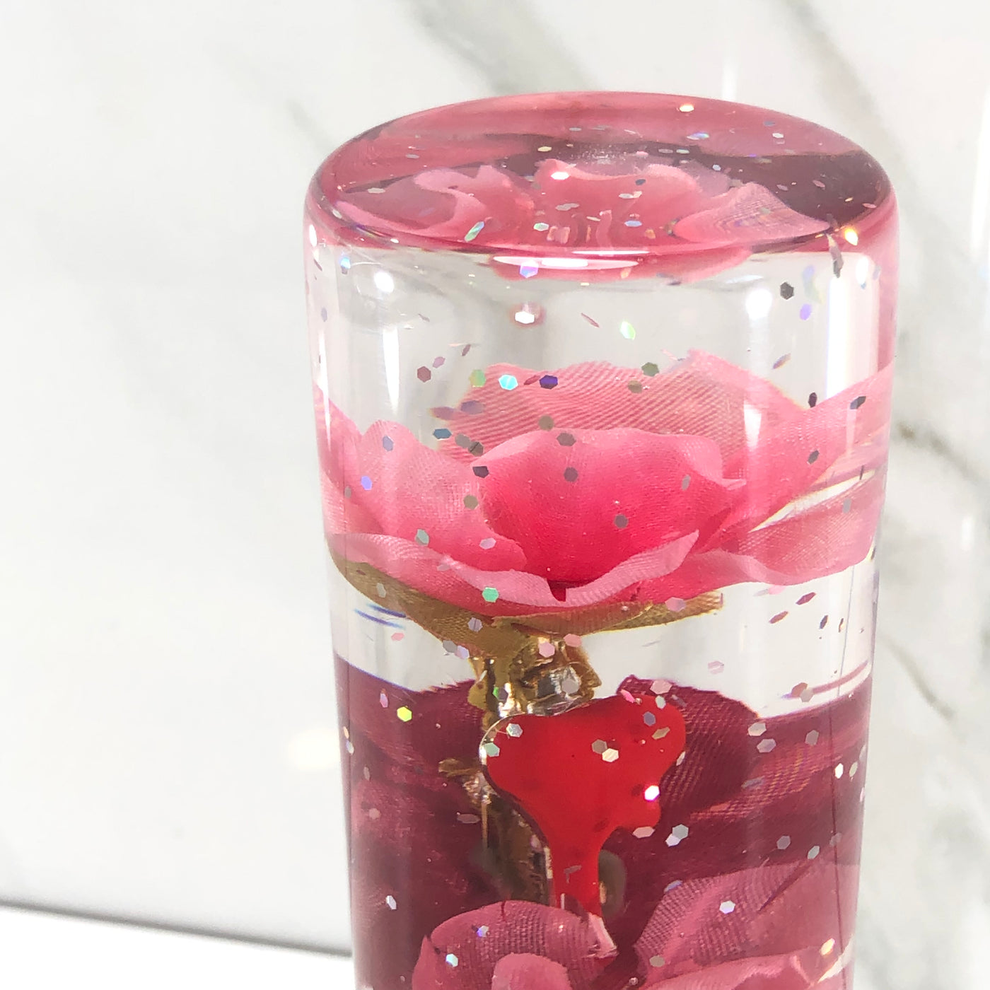 115mm Flower Resin Shift Knob — 4.5 in, 12mm x 1.25