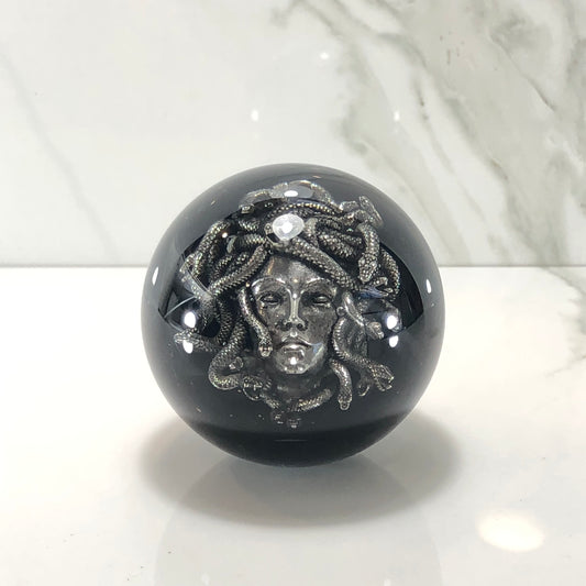 Mr__Grip 60mm Resin Shift Knob Round  Medusa