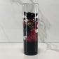 Mr__Grip 5 Inch Resin Custom Shift Knob black & red Cherry Blossom oni mask  #405