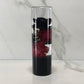 Mr__Grip 5 Inch Resin Custom Shift Knob black & red Cherry Blossom oni mask  #405