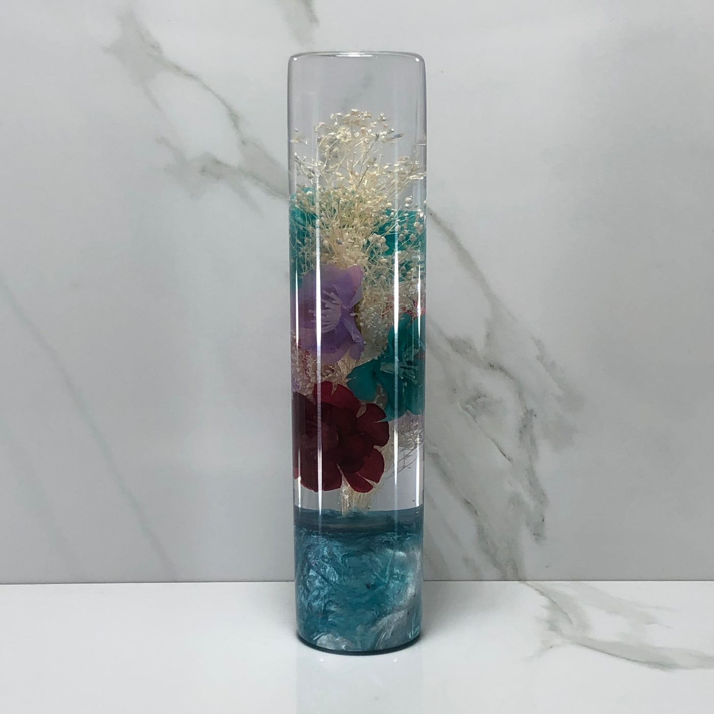 190mm Stardust Cherry Blossom Resin Shift Knob — 7.5 in, 12mm x 1.25