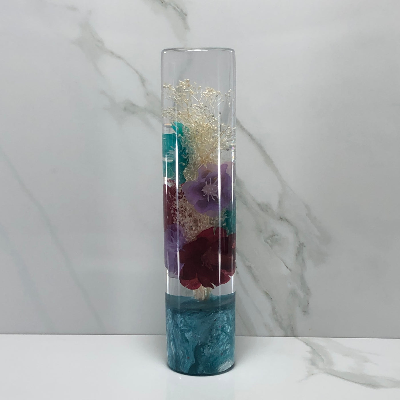 190mm Stardust Cherry Blossom Resin Shift Knob — 7.5 in, 12mm x 1.25