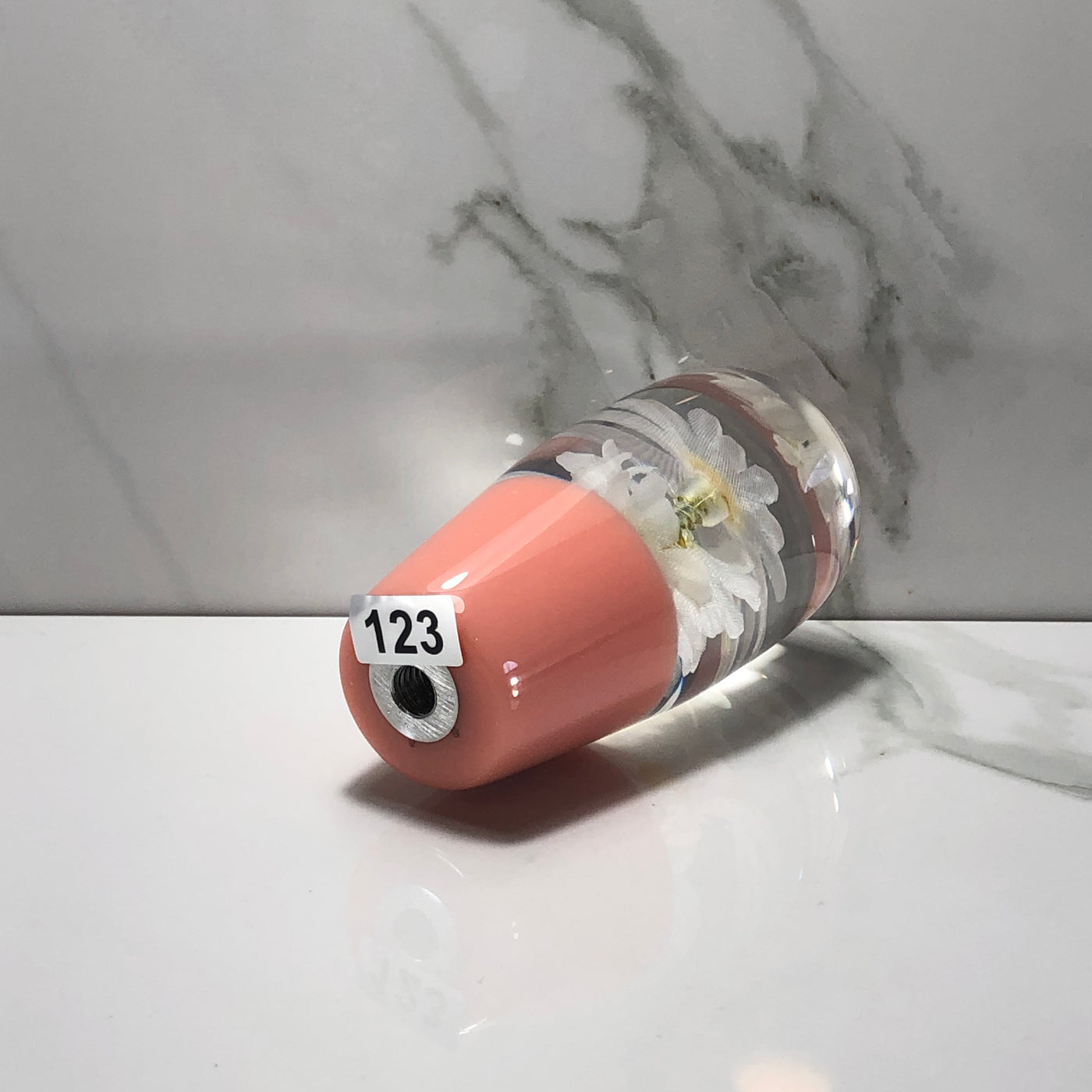 95mm Daisies Resin Shift Knob — 3.5 in, 12mm x 1.25