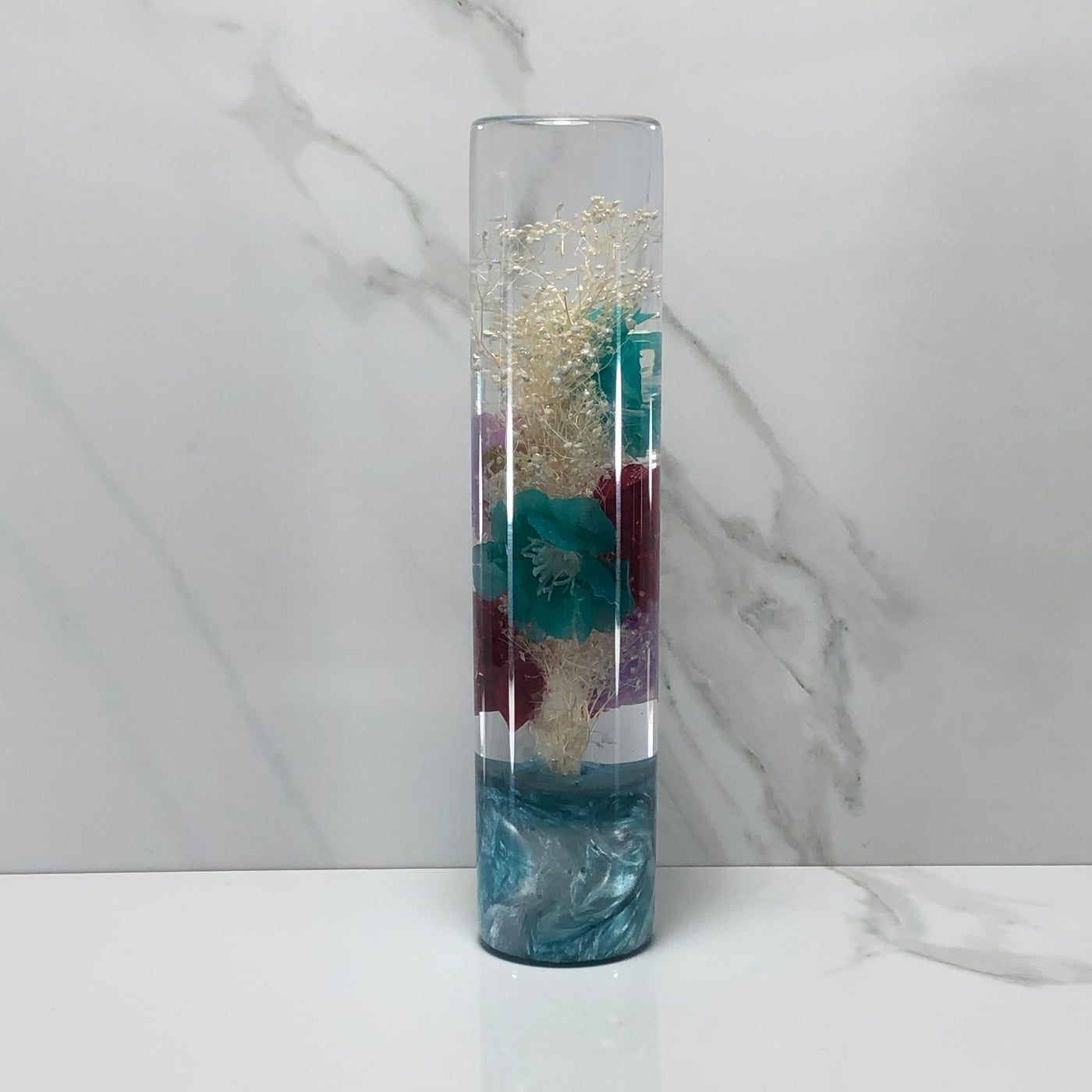 190mm Stardust Cherry Blossom Resin Shift Knob — 7.5 in, 12mm x 1.25