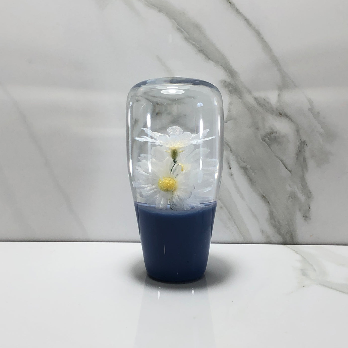 95mm Daisies Resin Shift Knob — 3.5 in, 12mm x 1.25
