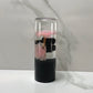 Mr__Grip 4 1/2 Inch Resin Custom Shift Knob Black Pink Cherry Blossom  JDM