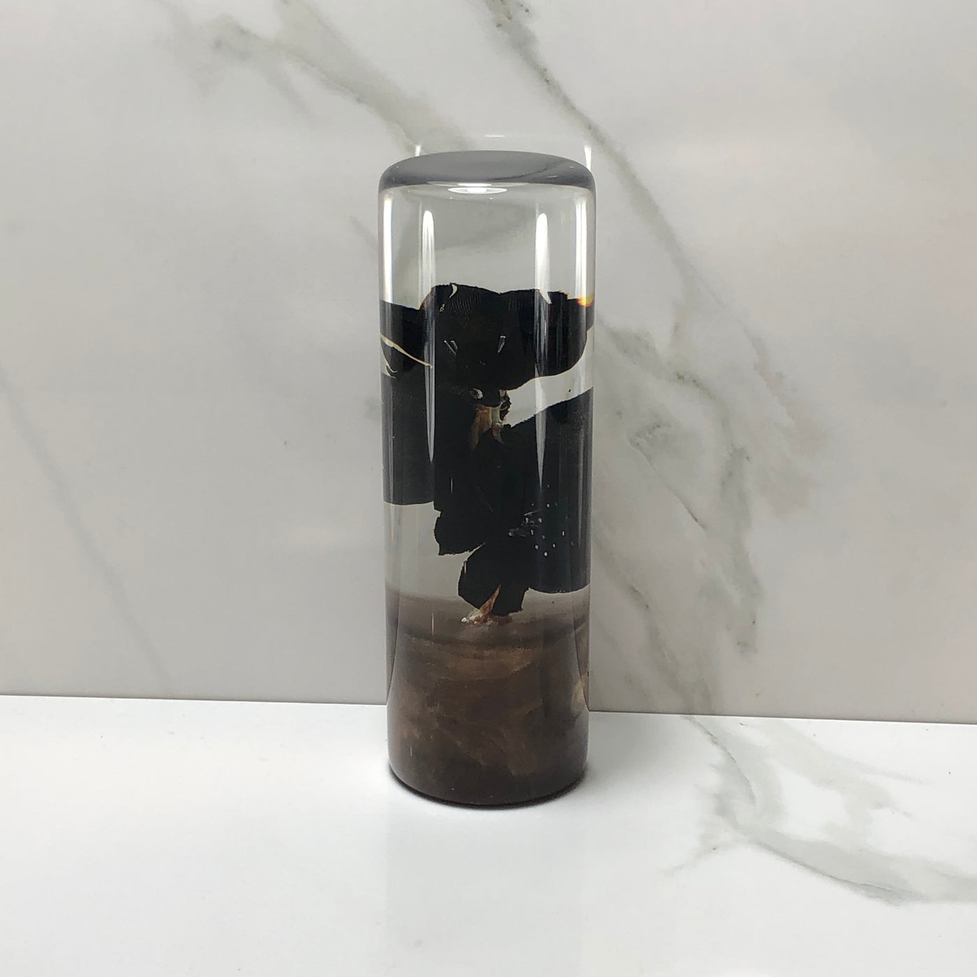 115mm Black Blossom Resin Shift Knob — 4.5 in, 12mm x 1.25