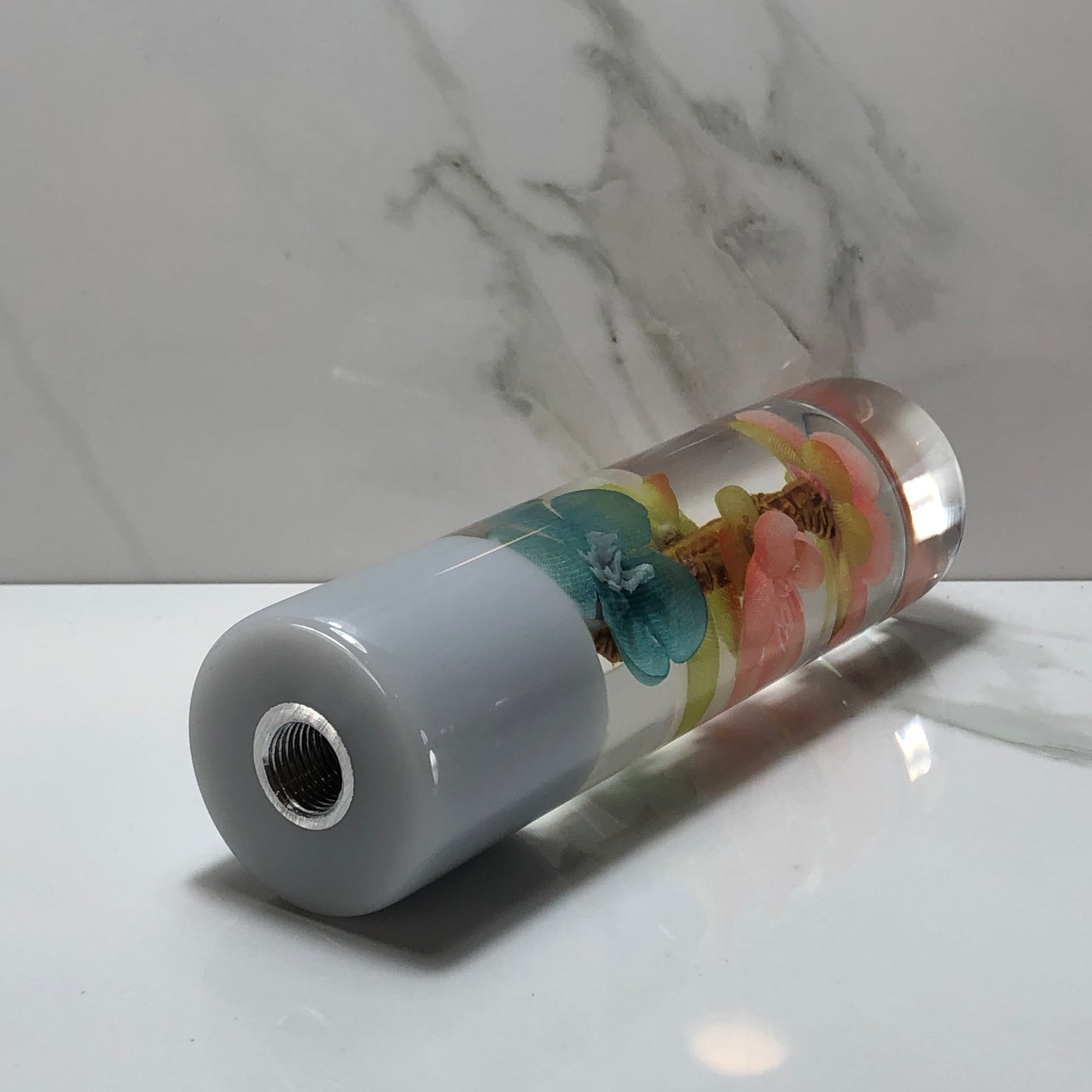 140mm Blossom Resin Shift Knob — 5.5 in, 12mm x 1.25